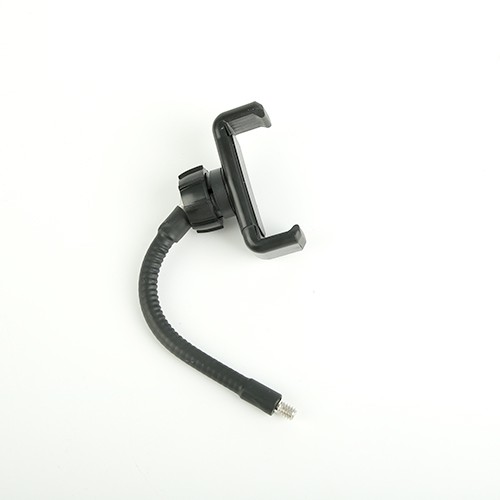 Mobile phone hose clamp, photography live streaming fill light accessory, middle camera position hose clamp, screw, metal hose, mobile phone clamp detail image 6