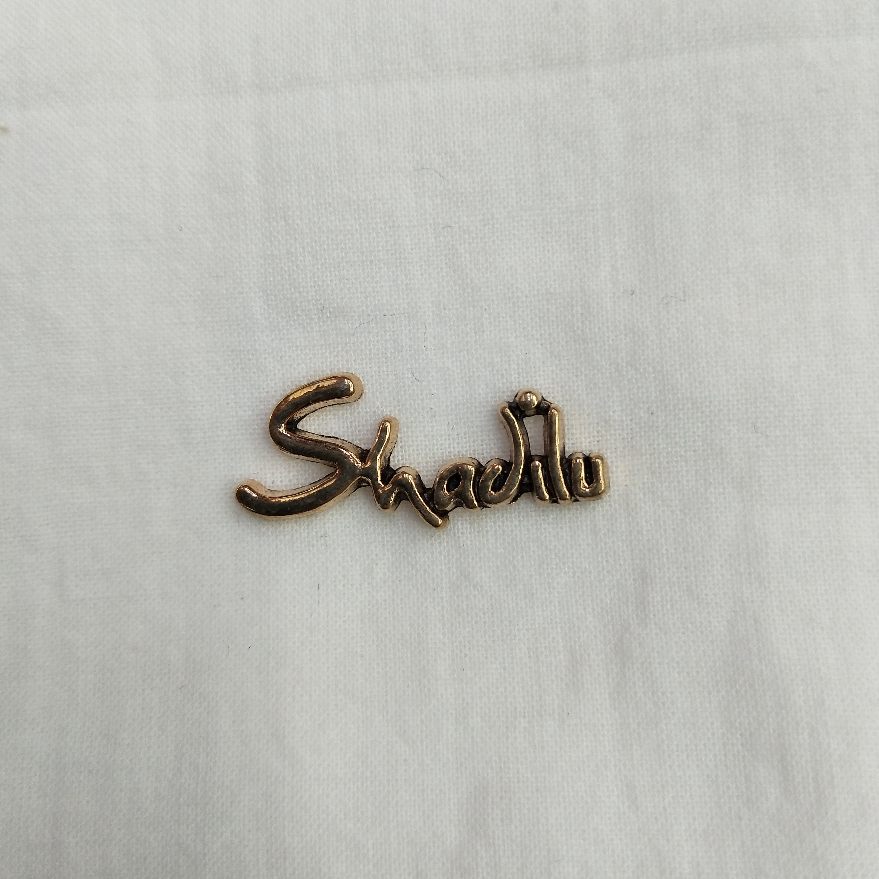 DIY handcrafted jewelry accessories: Alloy, simple single oil-dripping cartoon pendant, decorative earrings (100ps/ pack), letter strips detail image 1