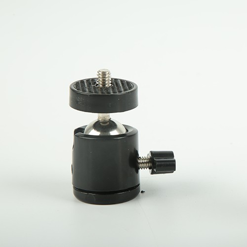 直播云台相机云台 金属万向云台 热靴小云台 球型云台三脚架配件详情图1