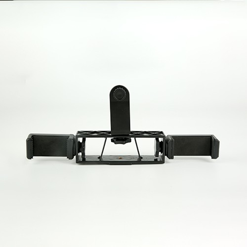 Tripod plastic three-camera position accessories, mobile phone stand, universal adapter, tripod, additional camera position, external clamp, fill light, universal detail image 5