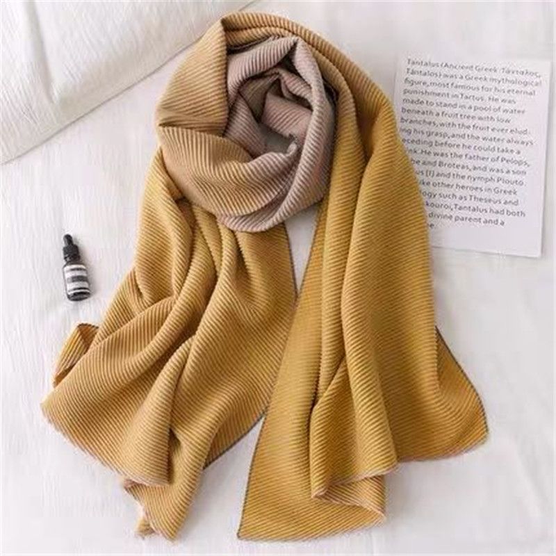 女士淑女披肩秋冬季外套百搭休淑女复古新潮闲爆款围巾6688334