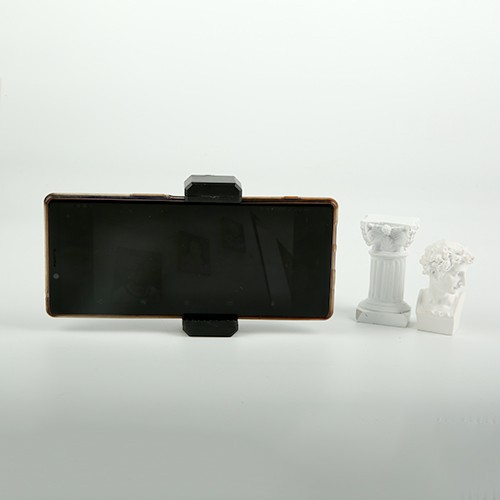 E字手机夹一字懒人手机支架 AR游戏枪夹 自拍手机夹 双孔夹直播夹 详情图2