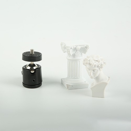 直播云台相机云台 金属万向云台 热靴小云台 球型云台三脚架配件详情图5