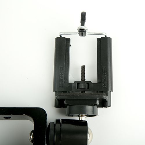 三机位台手机直播支架桌面手机支架多机位金属底座主播直播手机夹细节图