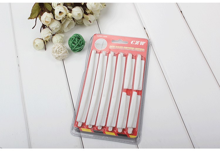 Car door anti-collision strips, universal car door anti-scratch and anti-collision protective stickers, silicone strips, transparent and invisible adhesive type detail image 8