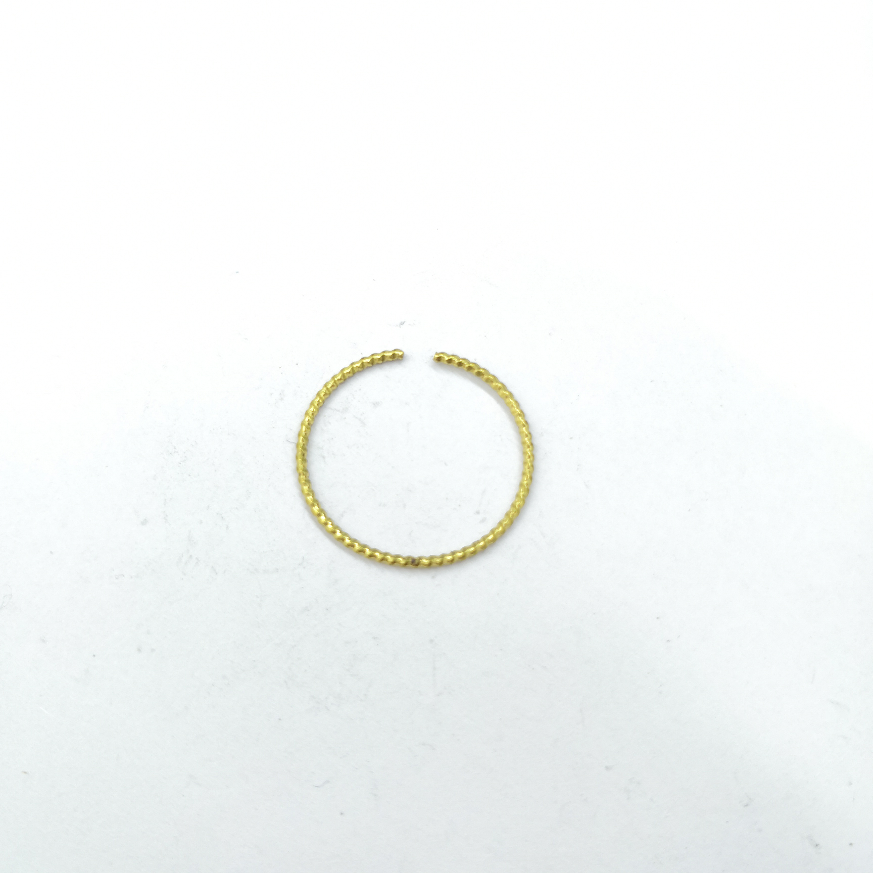 Batch cut ring round copper wire