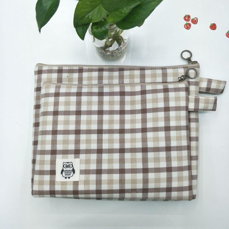 Buhechu New Owl Korean Version Of The Waterproof A5 Single Pull File Bag Stationery Storage Bag Factory Direct Sales Item Picture
