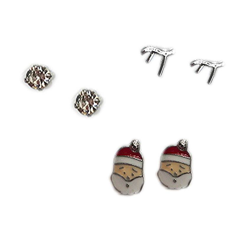 Faber Baodi BD210717-16 Christmas earring set Item Picture
