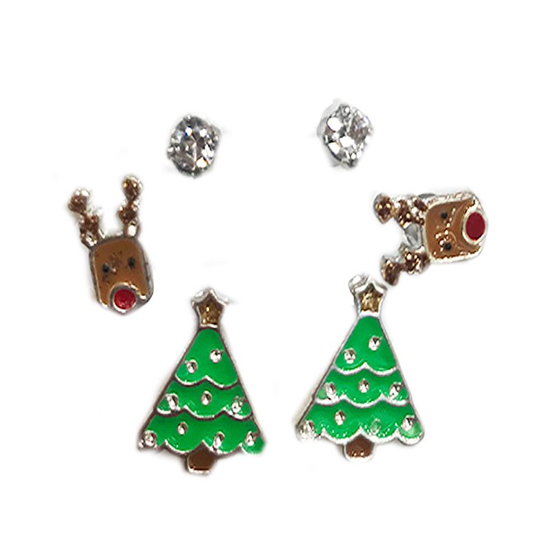 Faber Baodi BD210717-12 Christmas earring set details Picture
