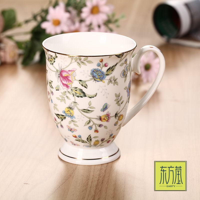 Ceramic cups, royal cups, bone China cups, home coffee cups, office afternoon tea single cups, gift cups, country-style cups, cup sets, tea sets, casual cups, tea cups Item Picture