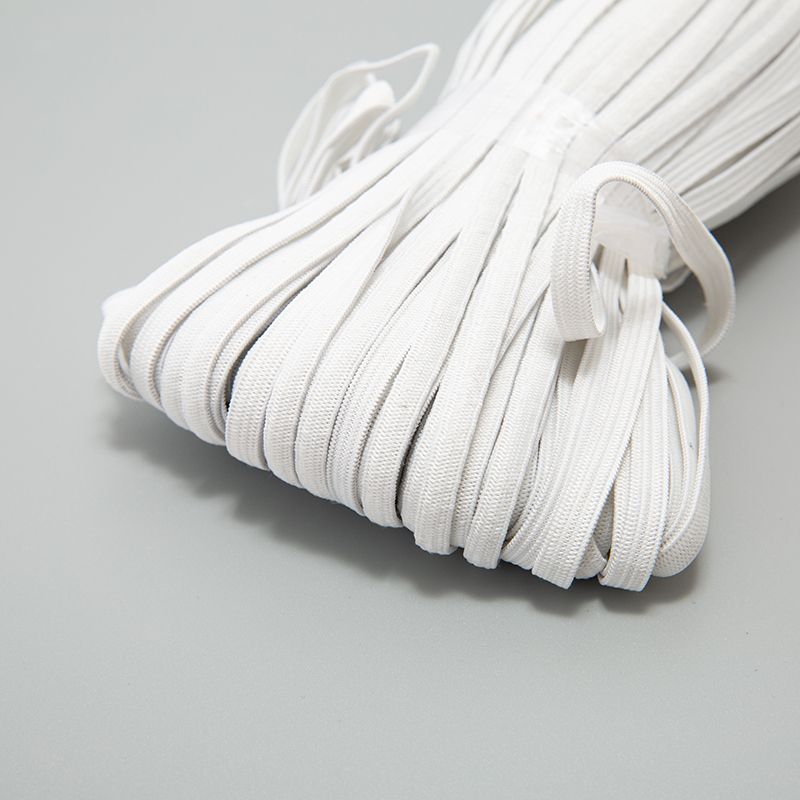 Manufacturers Spot 0.6Cm-1Cm White Crochet Elastic Elastic Knitted Belt Clothing Accessories Elastic Waistband Specification drawing
