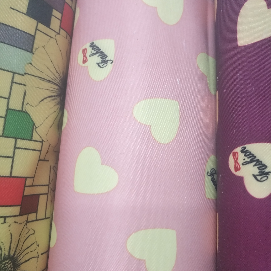 230爱心印花，粉红: