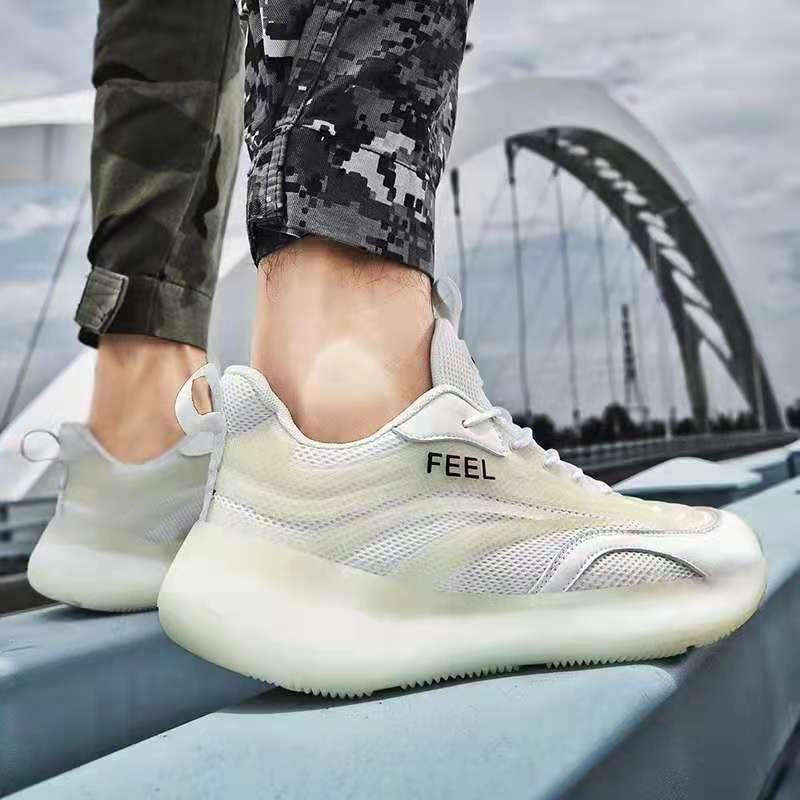 2021新款夏季透气潮流男鞋百搭运动休闲板鞋男士增高ins老爹潮鞋53图