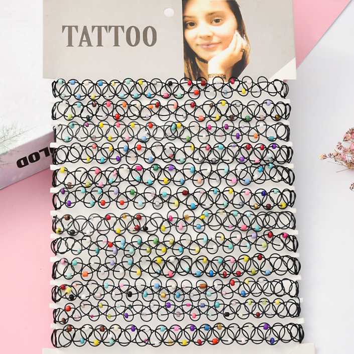 Tattoo neck Fashion choker 22
