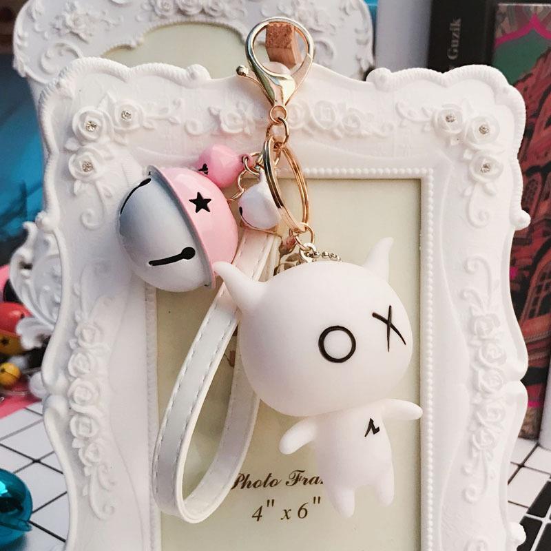 Keychain plus string bell three-piece set a series of mixed styles 7