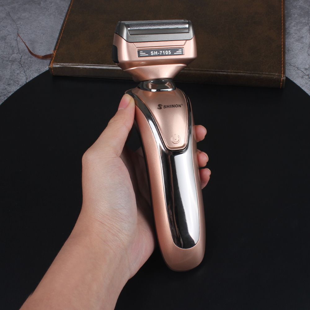The 7105 reciprocating 4-in-1 multi-functional electric shaver, razor, nose hair razor and rechargeable hair clipper, a bestseller in foreign trade Specification image