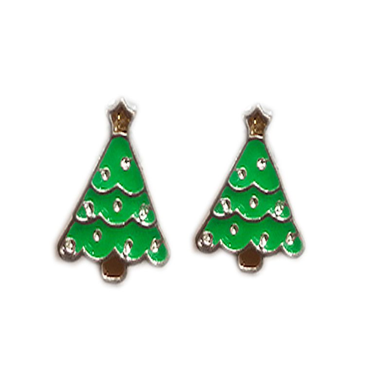 Faber Baodi BD210717-12 Christmas earring set Item Picture