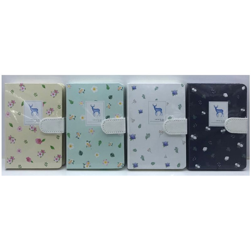 Cute Girl Hand Ledger Magnetic Buckle Book Korean Version Small Fresh Thickened Diary Student Notebook Stationery Birthday Gift Portable Book
