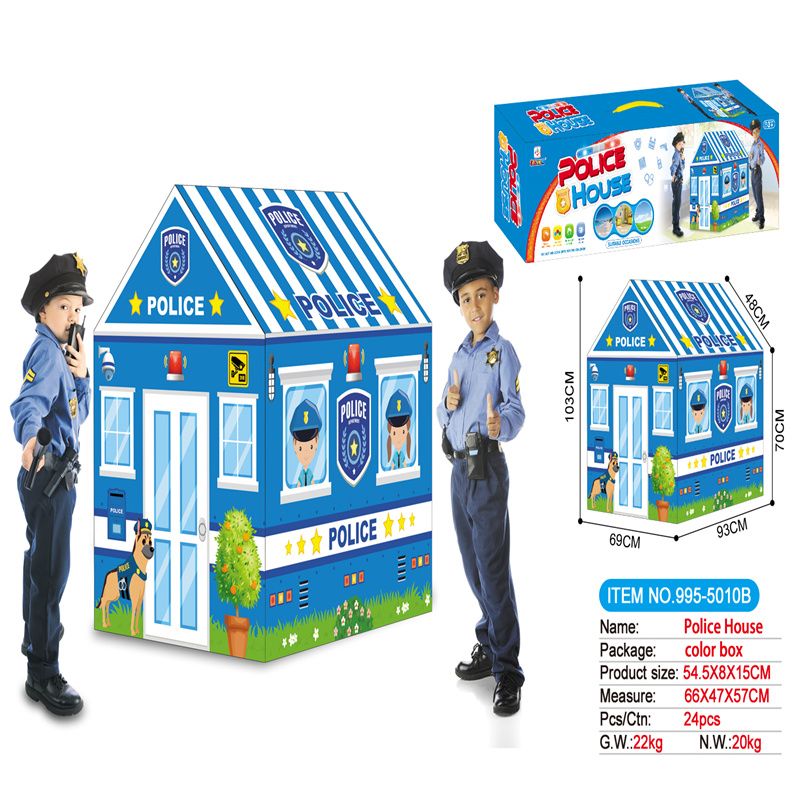 儿童消防屋子带50个海洋球995-5010C细节图