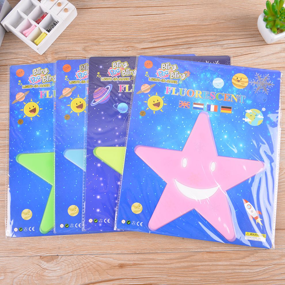 Glow-in-the-dark wall stickers glow-in-the-dark star wall stickers Three-dimensional luminous wall stickers glow-in-the dark star stickers