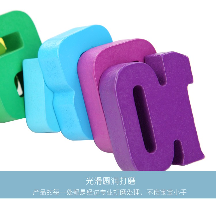 The wooden educational toy with a shaped number and logarithm board is highly entertaining and colorful. It helps cultivate logical thinking ability. The parent-child interactive game exercises hand-eye coordination. Early education and enlightenment toys accompany you to success detail image 5
