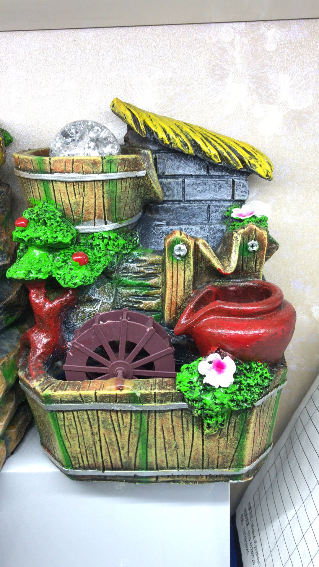 假山工艺品流水喷泉树脂摆件创意树脂工艺家居装饰品water fountain 加湿器详情图1