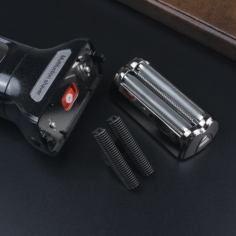 Cross-border reciprocating multi-functional dual-head electric shaver 3-in-1 dual-battery nose hair razor SH7083 details Picture
