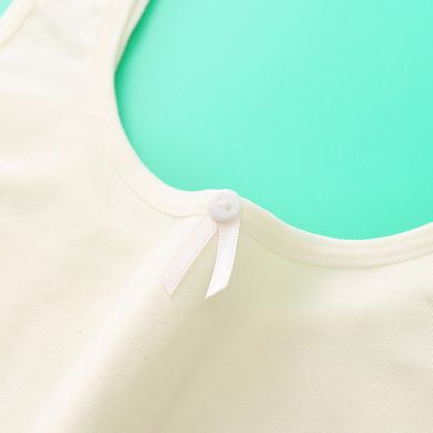 Stepless Fixed Strap Bra Japanese Bow Girly Bra Breathable Back Full Cup Student Wrap Application Scenario