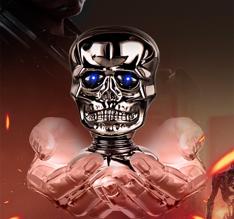 Factory direct sales: New Skull men's shaver, full-body washed-out razor, Terminator Head Shaving Wonder 718 1 detail image 1