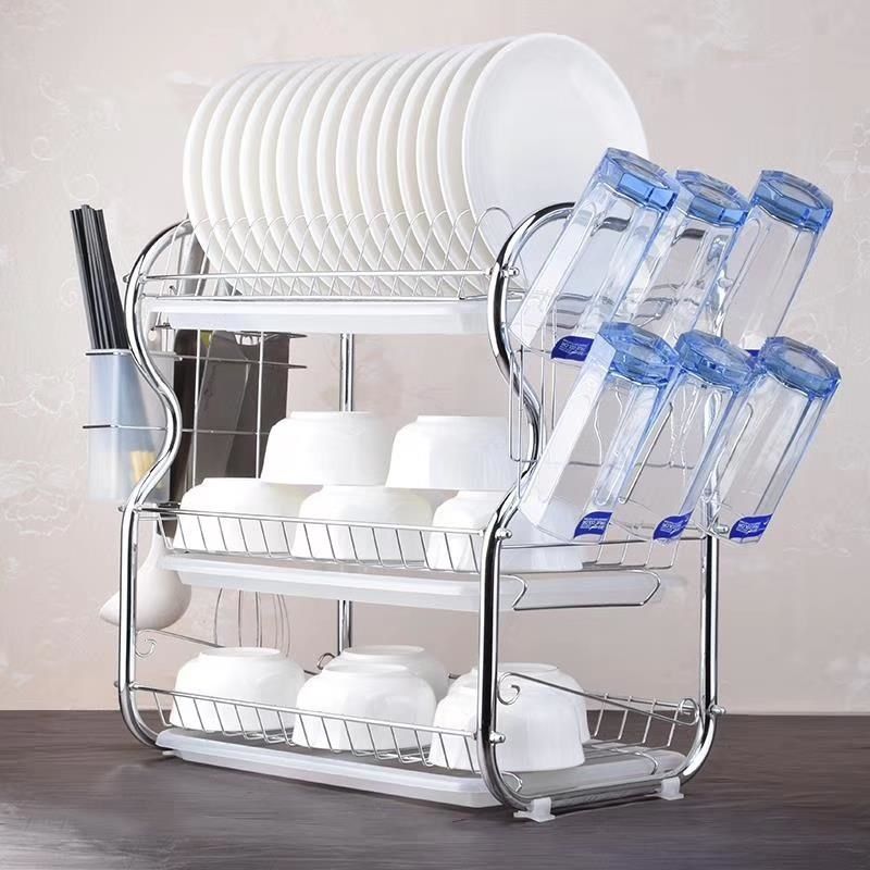 Three-layer B-type bowl rack