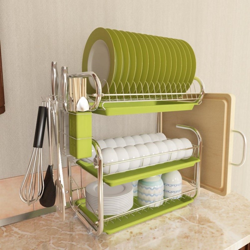 Three-layer B-type bowl rack detail image 2