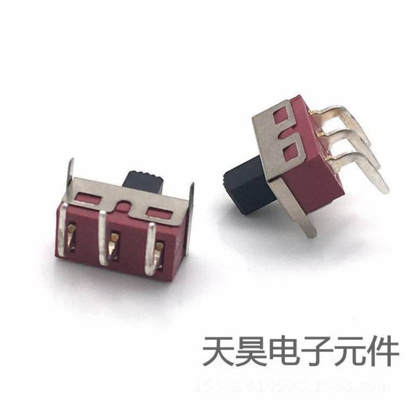 SS-22D06大电流拨动开关 三脚卧式拨动开关滑动开关详情图4