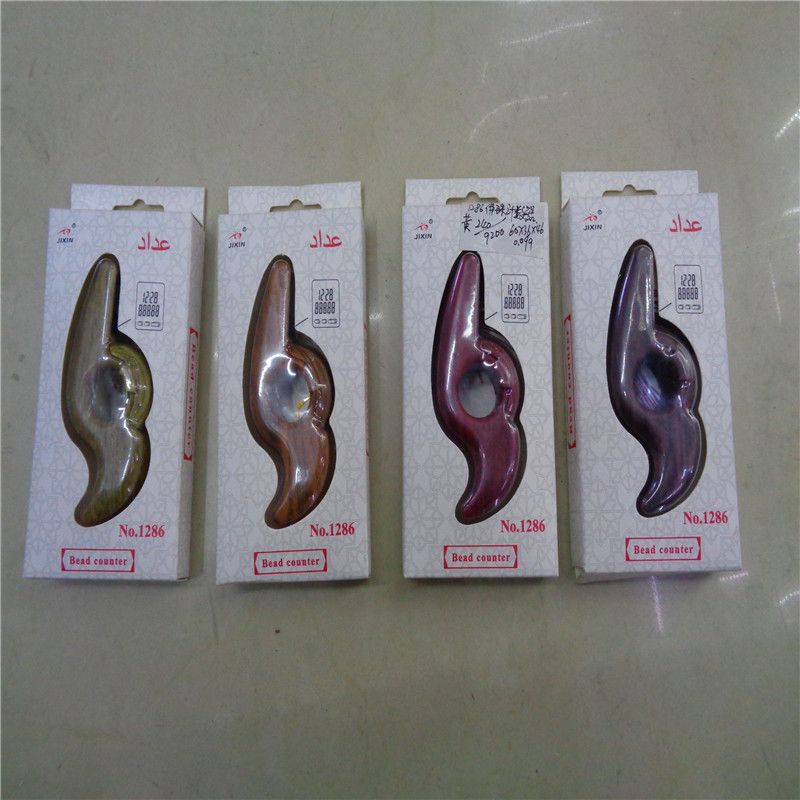 "1286 anti-wood grain counter for Chanting Buddha's Name, student sports prayer beads timing counter, street stall supply, factory direct sales.