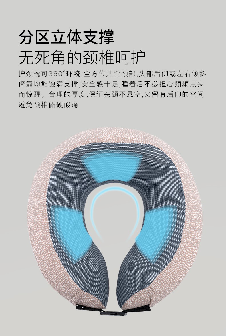 哈密瓜纹蝴蝶枕灰色详情图6