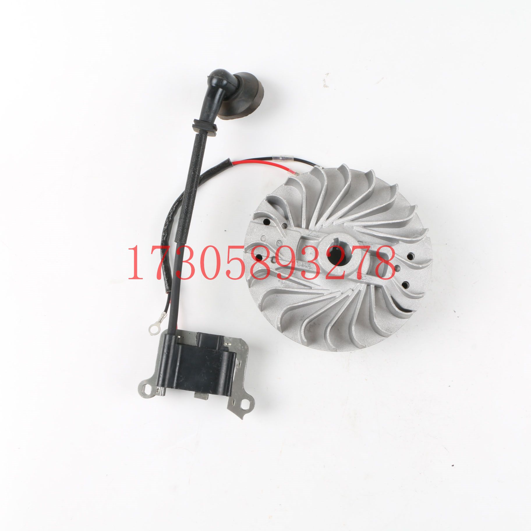 Chainsaw/lawn mower machine parts 48 flywheel high-voltage package and other garden accessories details Picture