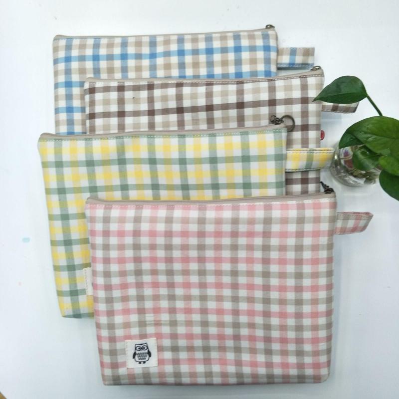 Buhechu New Owl Korean Version Of The Waterproof A5 Single Pull File Bag Stationery Storage Bag Factory Direct Sales