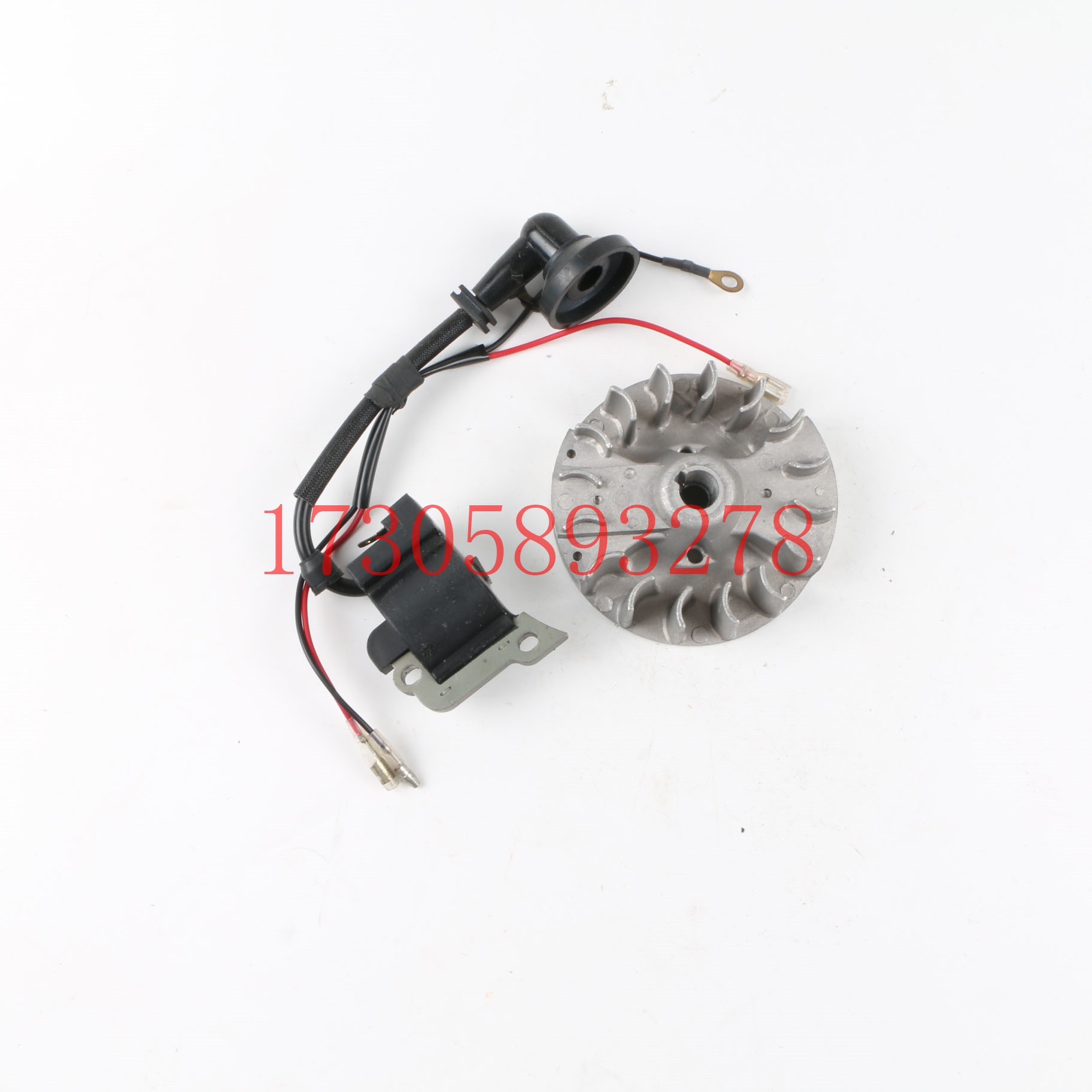 Chainsaw/lawn mower machine parts 48 flywheel high-voltage package and other garden accessories detail image 1