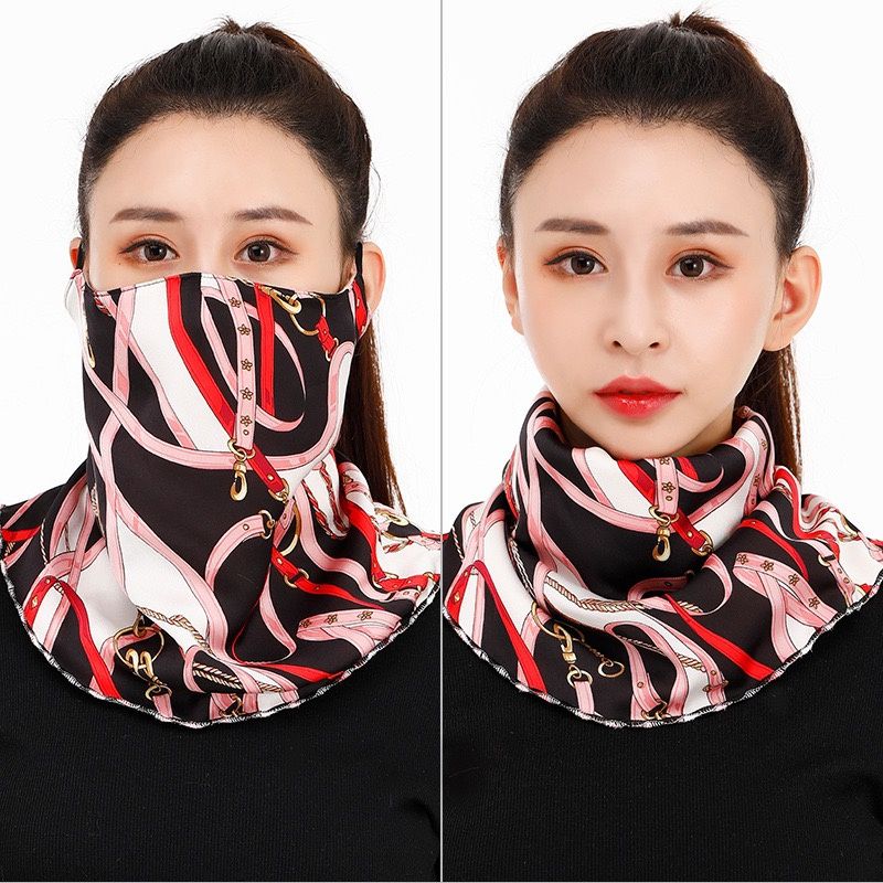 Sun Mask For Men And Women Summer Fashion Breathable Full Face Uv Protection Thin Sun Mask 52【 Foreign Trade 】