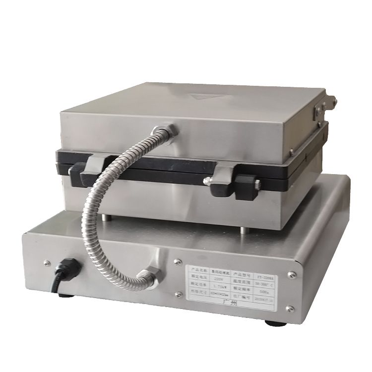 电热数码四条松树机FY-2208A商用烤松饼机烤香酥机器休闲小吃细节图