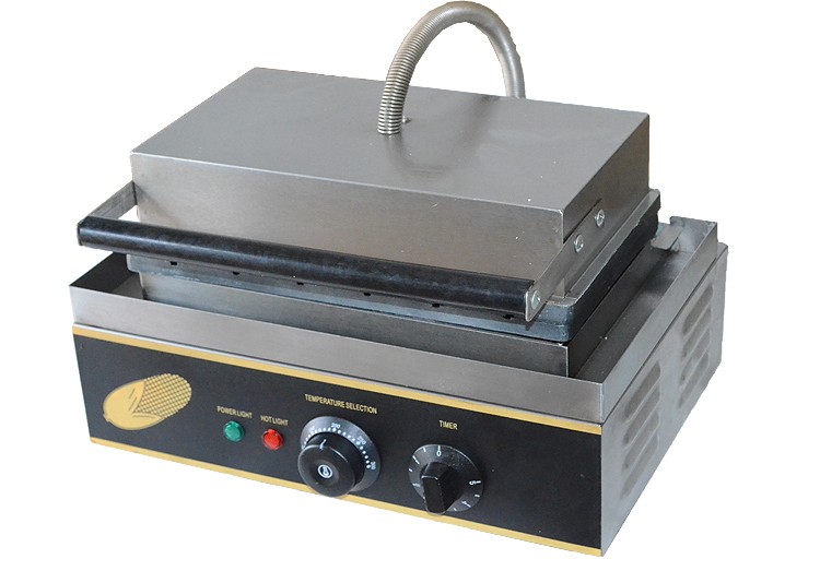 Commercial crispy pastry machine FY-111 electric corn roasting machine, corn crispy pastry stick machine, and snack equipment detail image 4