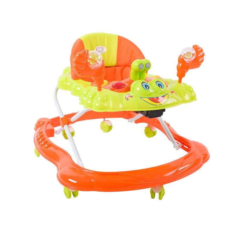 Baby early learning andador hand-push andador para niños con música luz andador anti-o pierna 307 details Picture