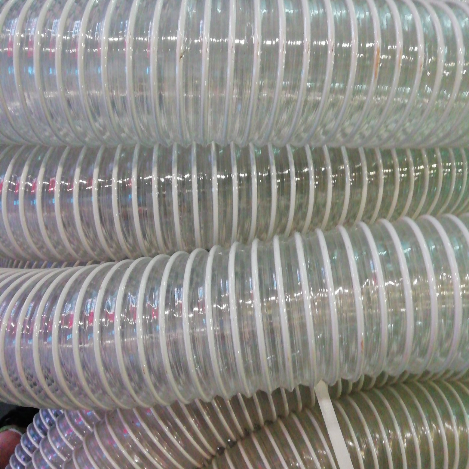 PVC透明带钢丝风管内径100详情图1