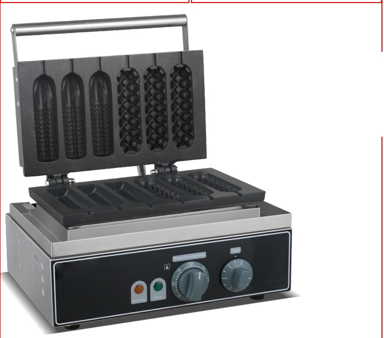 商用电热香酥机FY-216玉米香酥连体机小吃法式玛芬热狗棒机详情图11