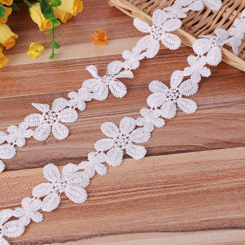 Personalized lace cotton edge embroidery DIY clothing accessories fabric handmade materials