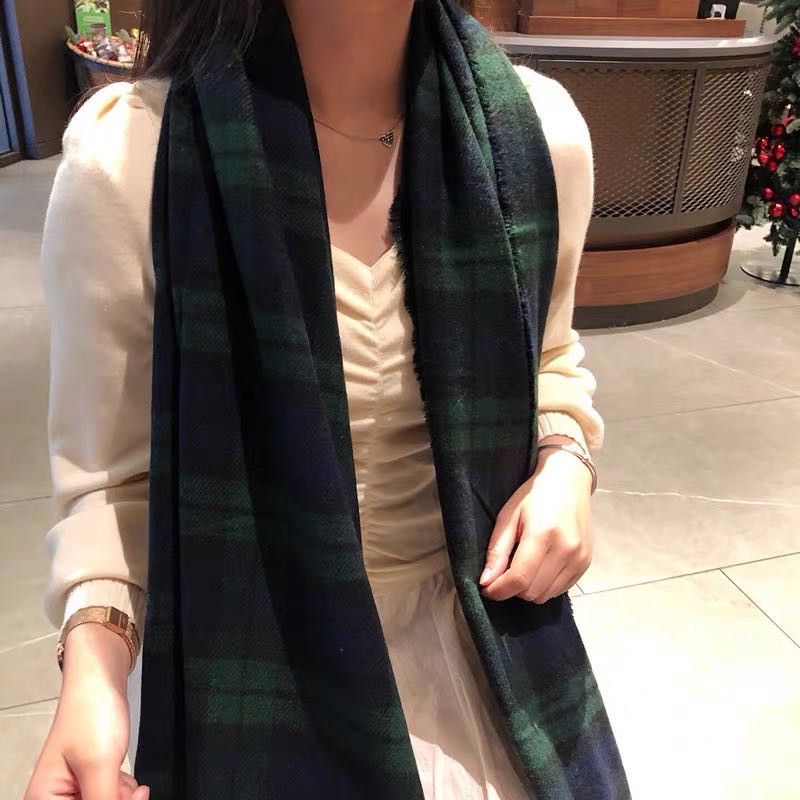 围巾女士欧美风潮流披肩秋冬折扣促销季外套百搭休闲批发2172