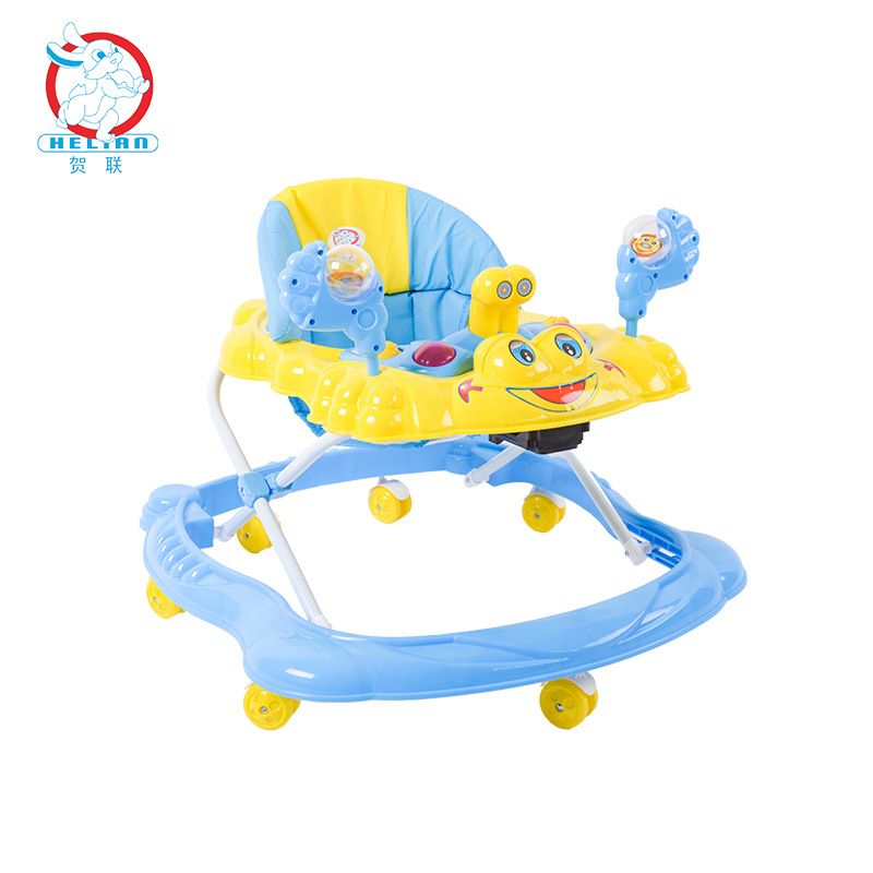 Baby early learning andador hand-push andador para niños con música luz andador anti-o pierna 307