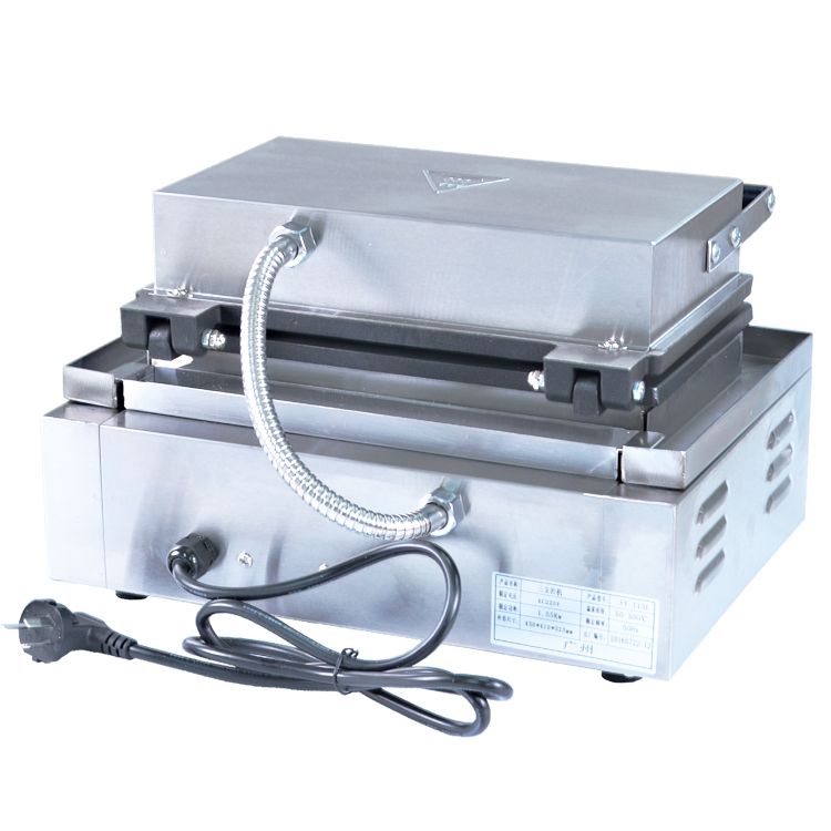 The new sandwich flying saucer FY-113E electric commercial pancake baking machine is a sandwich snack baking equipment Specification image