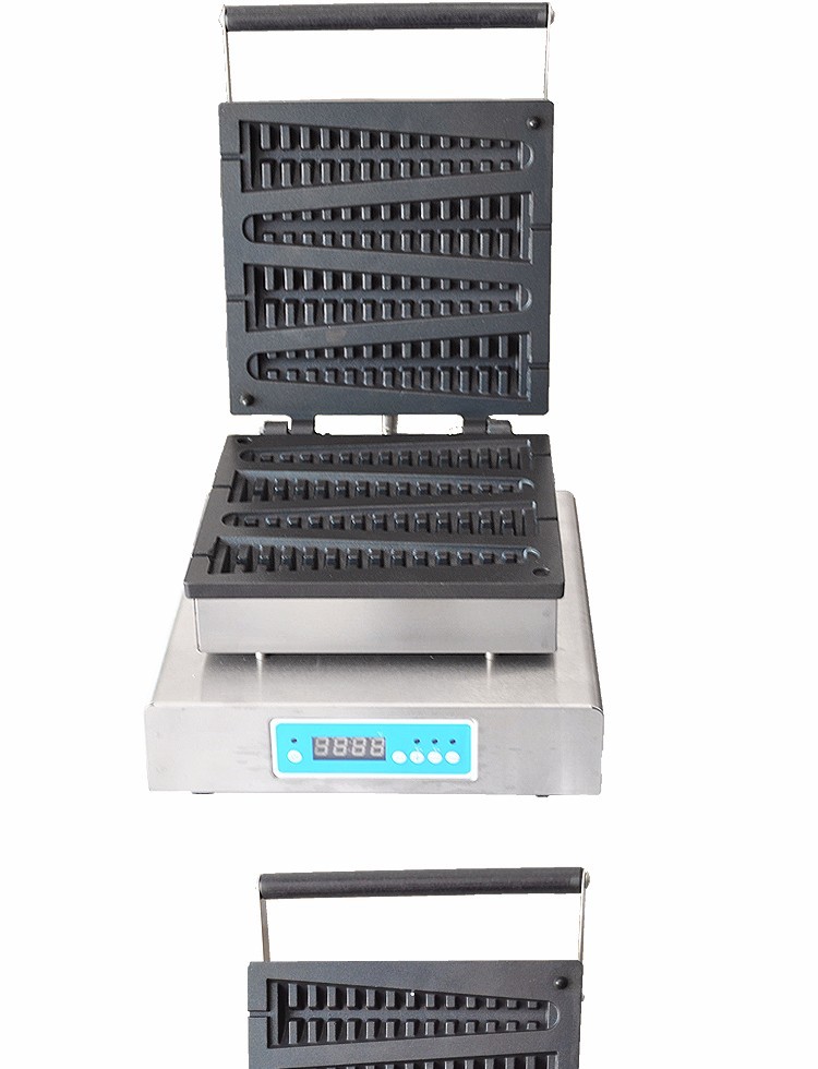 电热数码四条松树机FY-2208A商用烤松饼机烤香酥机器休闲小吃详情图3