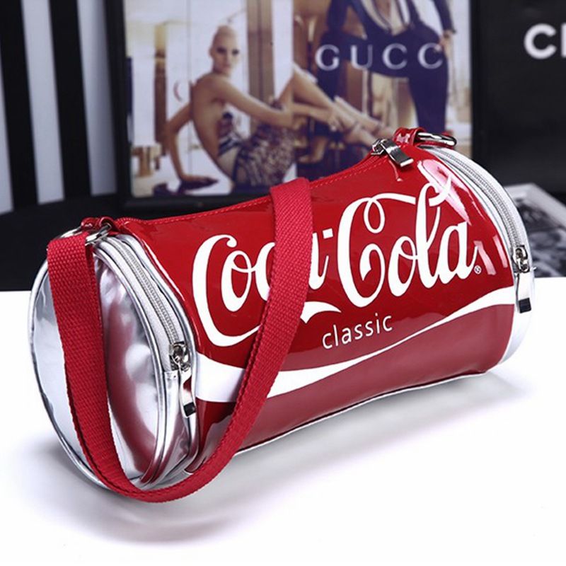Coca-Cola Red Bucket Bag Instagram Celebrity Crossbody Bag Item Picture