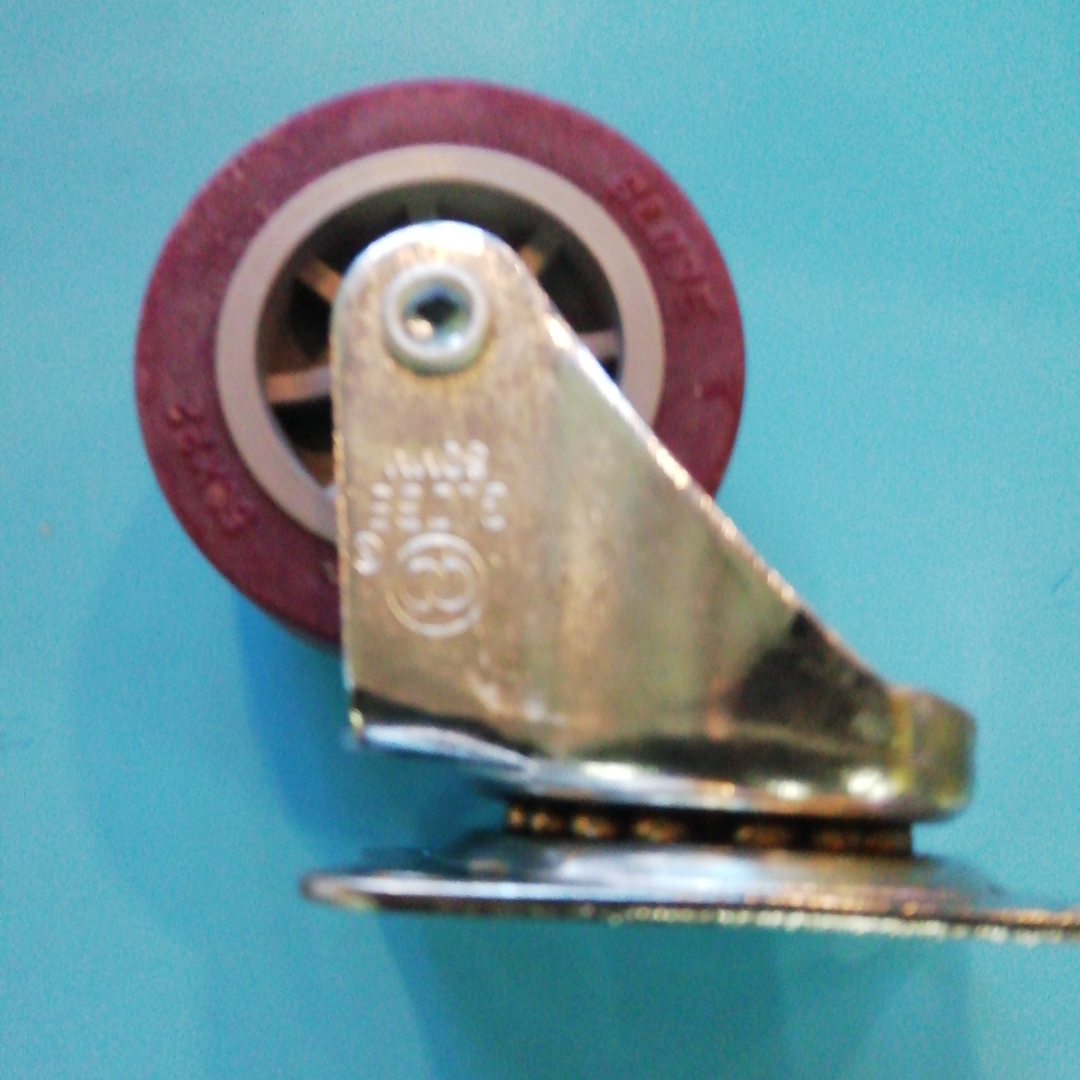 2寸轻型平底超级聚氨脂活动轮（环球牌）